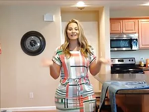 Big tits wank with v ...
